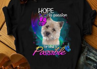 1 DESIGN 30 VERSIONS – DOGS – Hope is passion for what is possible – buy t shirt design artwork