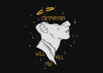 Comparison t shirt design for purchase