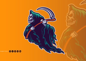 Grim Reaper Attack Illustrations