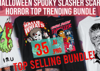 Halloween Spooky Slasher Scary Horror Top Trending Bundle