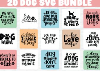 Dog Svg Bundle