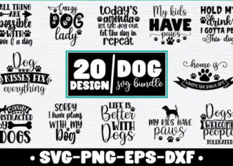 Dog Svg Bundle