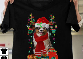 1 DESIGN 30 VERSIONS – Dog Breeds Christmas