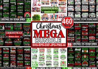 Christmas Mega SVG Bundle, Christmas t-shirt Design Mega Bundle